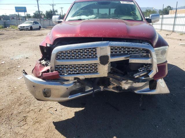 1C6RR7NM9ES387202 - 2014 RAM 1500 LARAM BURGUNDY photo 9