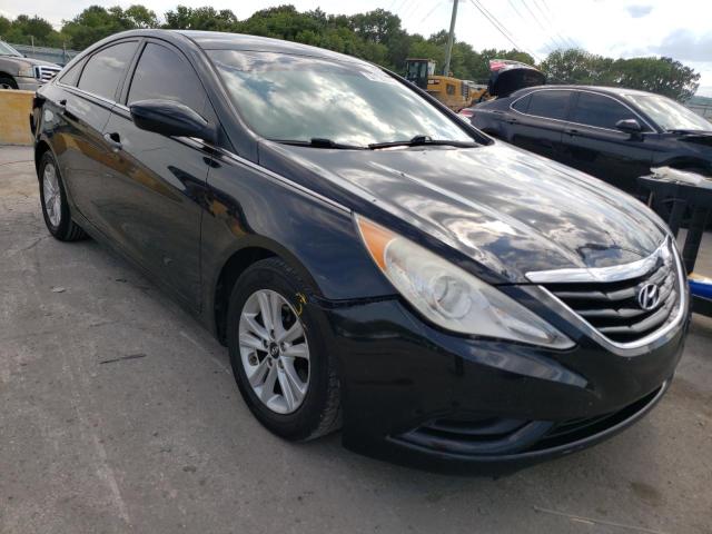 5NPEB4AC1DH733585 - 2013 HYUNDAI SONATA GLS BLACK photo 1