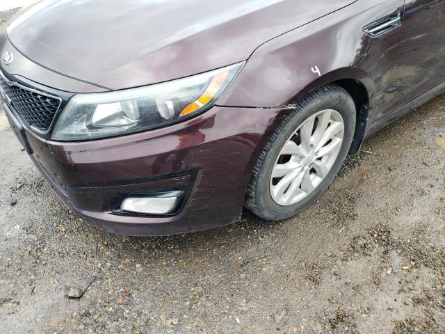 5XXGN4A73EG327825 - 2014 KIA OPTIMA EX BURGUNDY photo 9