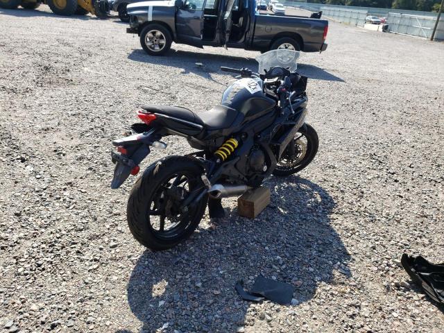 JKAEXEE15DDA13127 - 2013 KAWASAKI EX650 E BLACK photo 4