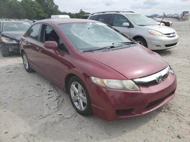 2HGFA1F64AH542953 - 2010 HONDA CIVIC LX-S Burgund zdjęcie 1