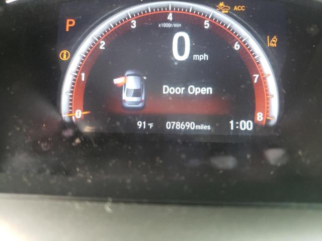 19XFC2F89KE030196 - 2019 HONDA CIVIC SPOR BLUE photo 8