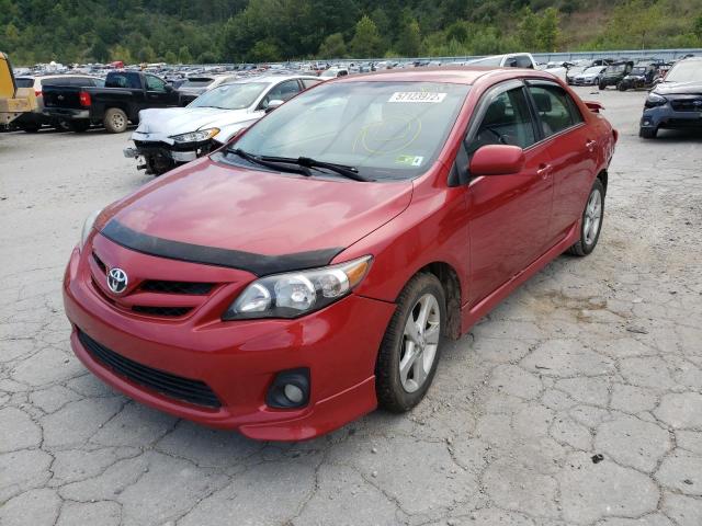 2T1BU4EE0BC723350 - 2011 TOYOTA COROLLA BASE  photo 2