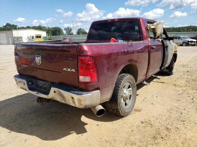 3C6UR5CL8GG315250 - 2016 RAM 2500 ST MAROON photo 4