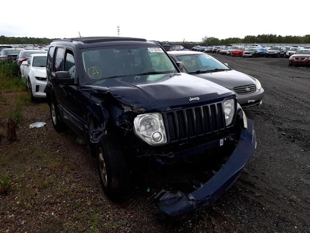 1C4PJMAKXCW156521 - 2012 JEEP LIBERTY SP BLUE photo 1