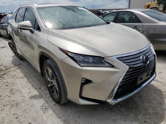 JTJGZKCA1K2010772 - 2019 LEXUS RX 350 L GOLD photo 1