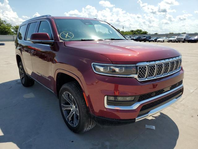 1C4SJVEJ1NS103895 - 2022 JEEP GRAND WAGO MAROON photo 1