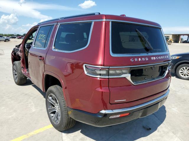 1C4SJVEJ1NS103895 - 2022 JEEP GRAND WAGO MAROON photo 3