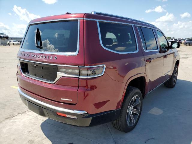 1C4SJVEJ1NS103895 - 2022 JEEP GRAND WAGO MAROON photo 4