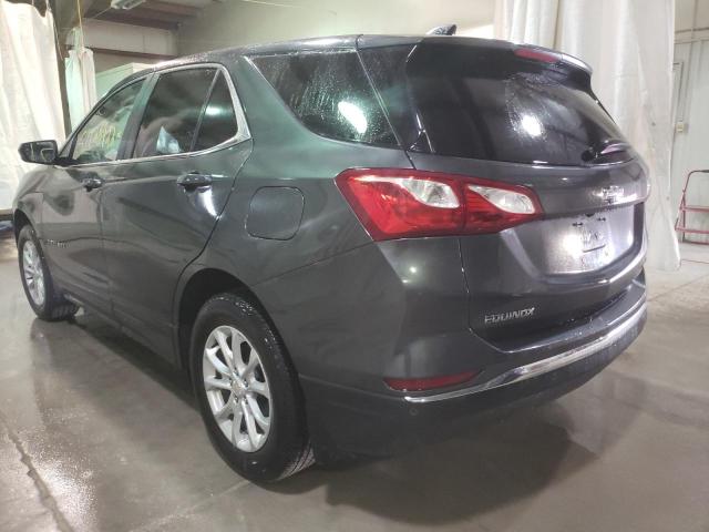 3GNAXUEV3ML315628 - 2021 CHEVROLET EQUINOX LT Gris foto 3