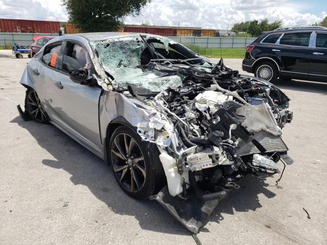 SHHFK7H48KU227153 - 2019 HONDA CIVIC SPOR SILVER photo 1