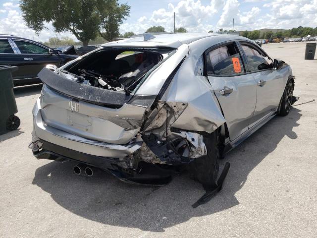 SHHFK7H48KU227153 - 2019 HONDA CIVIC SPOR SILVER photo 4