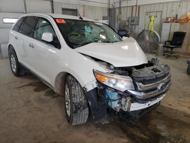 2FMDK4JC1BBA72401 - 2011 FORD EDGE SEL WHITE photo 1