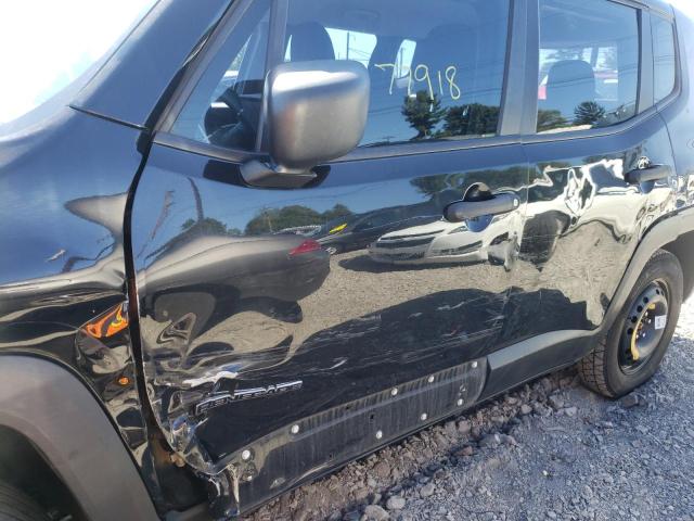 ZACCJBAW2GPC59179 - 2016 JEEP RENEGADE S BLACK photo 9