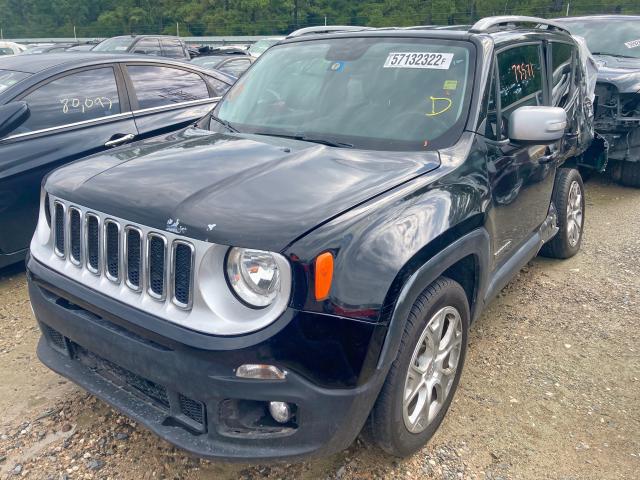 ZACCJADT3FPC20191 - 2015 JEEP RENEGADE L BLACK photo 2