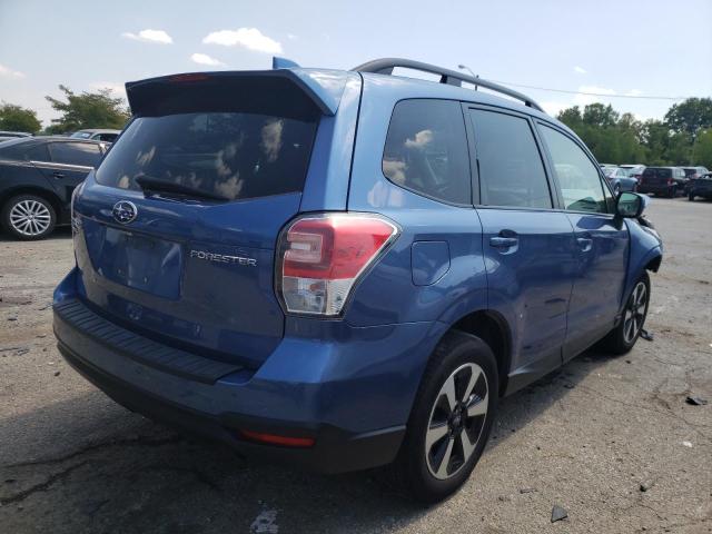 JF2SJAGC9JH478000 - 2018 SUBARU FORESTER 2 BLUE photo 4