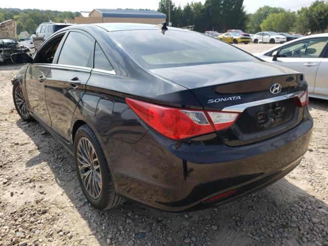 5NPEB4AC7DH516607 - 2013 HYUNDAI SONATA GLS BLACK photo 3