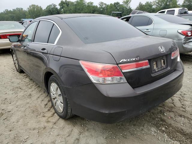 1HGCP2F33BA089549 - 2011 HONDA ACCORD LX BROWN photo 3