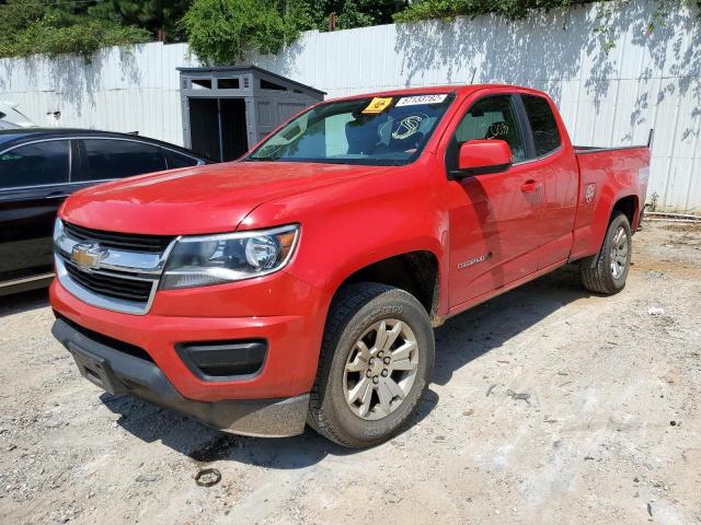 1GCHSCEA1J1201496 - 2018 CHEVROLET COLORADO L RED photo 2