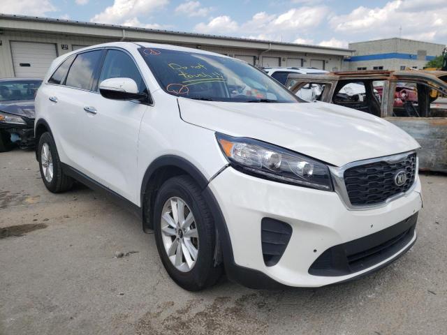 5XYPG4A39LG683423 - 2020 KIA SORENTO L WHITE photo 1