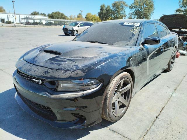 2C3CDXL95KH662907 - 2019 DODGE CHARGER SR BLACK photo 2