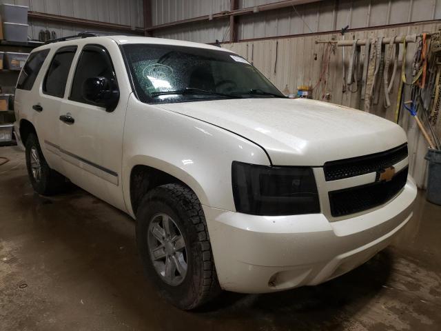 1GNSKCE00CR284072 - 2012 CHEVROLET TAHOE K150 WHITE photo 1