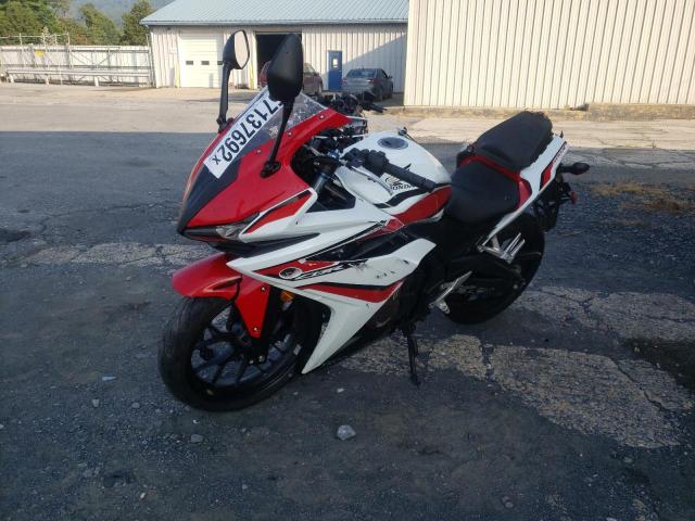 MLHPC4416J5500780 - 2018 HONDA CBR500 R RED photo 2