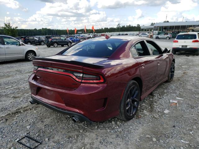 2C3CDXHG6LH241173 - 2020 DODGE CHARGER GT TWO TONE photo 4