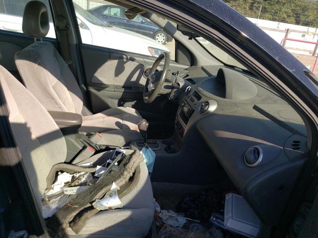 1G8AL55F47Z168231 - 2007 SATURN ION LEVEL BLACK photo 5