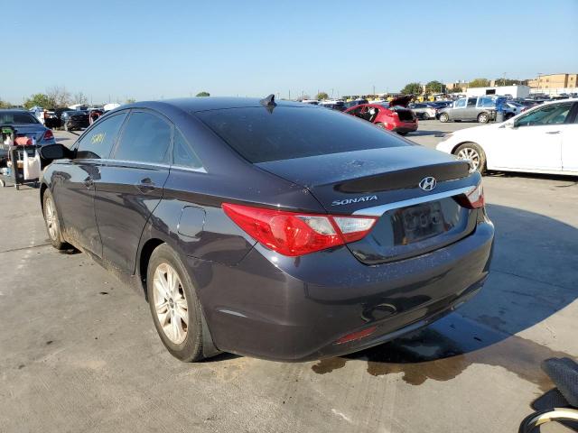 5NPEB4AC9BH149917 - 2011 HYUNDAI SONATA GLS CHARCOAL photo 3