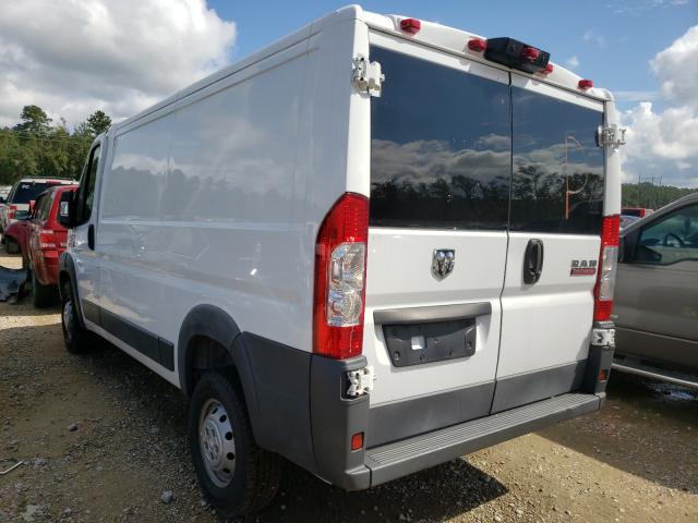 3C6TRVAG0JE109702 - 2018 RAM PROMASTER WHITE photo 3