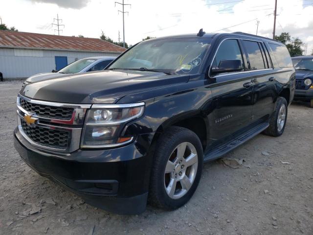 1GNSKHKC1GR257853 - 2016 CHEVROLET SUBURBAN K BLACK photo 2