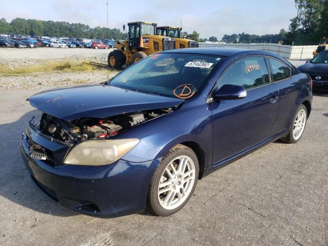 JTKDE167770184174 - 2007 TOYOTA SCION TC ლურჯი ფოტო 2