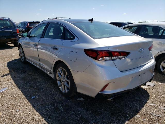 5NPE34AB6KH804250 - 2019 HYUNDAI SONATA LIM SILVER photo 3