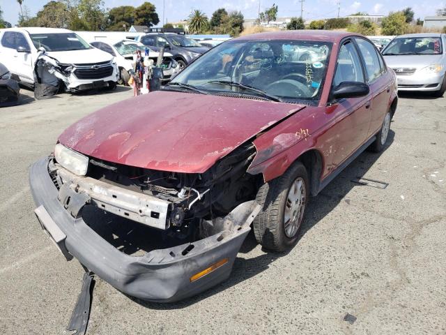 1G8ZH5286TZ319610 - 1996 SATURN SL1 BURGUNDY photo 2