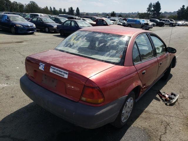 1G8ZH5286TZ319610 - 1996 SATURN SL1 BURGUNDY photo 4