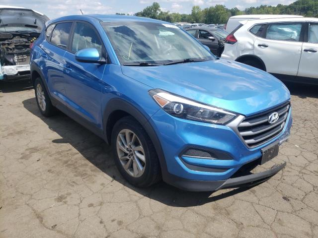 KM8J2CA47JU699652 - 2018 HYUNDAI TUCSON SE BLUE photo 1