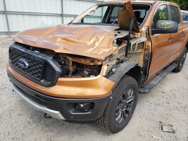 1FTER4FHXKLA58828 - 2019 FORD RANGER XL ORANGE photo 9