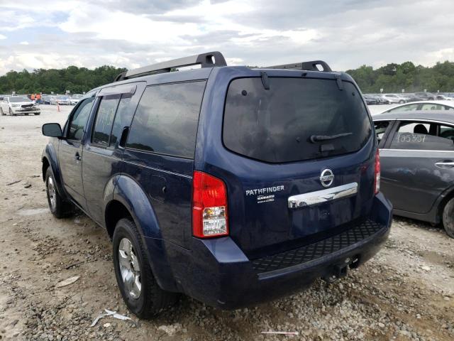 5N1AR1NN8BC628695 - 2011 NISSAN PATHFINDER BLUE photo 3