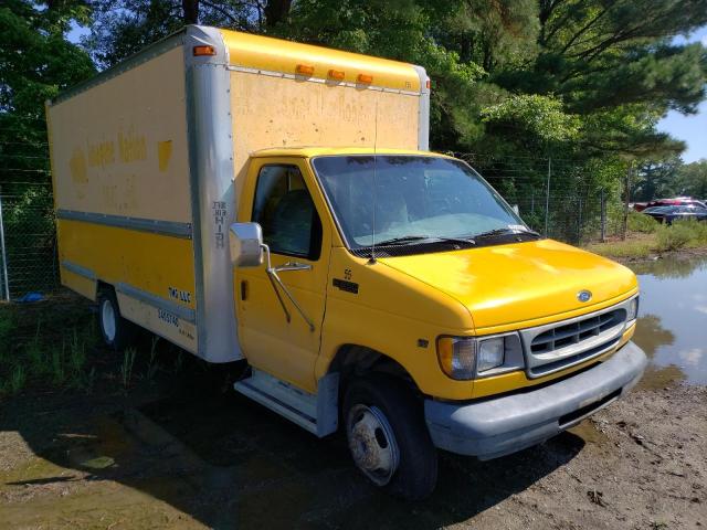 1FDWE35L1YHA57848 - 2000 FORD F-350 YELLOW photo 1