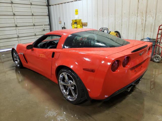 1G1YS2DW9A5105303 - 2010 CHEVROLET CORVETTE G RED photo 3