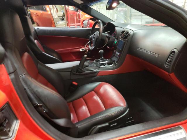 1G1YS2DW9A5105303 - 2010 CHEVROLET CORVETTE G RED photo 5