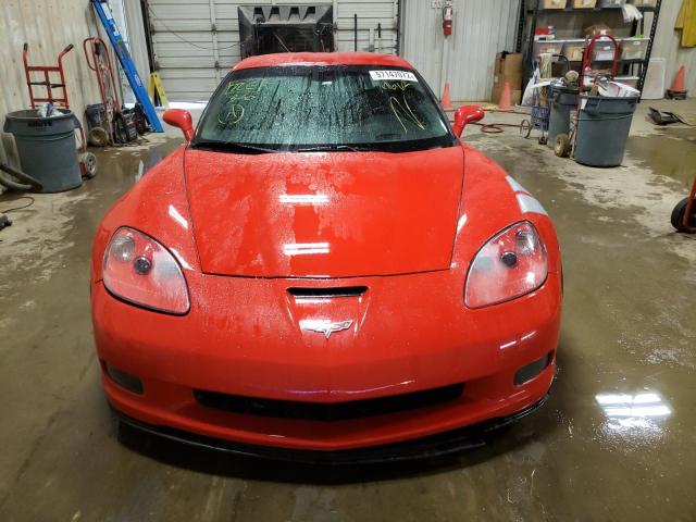 1G1YS2DW9A5105303 - 2010 CHEVROLET CORVETTE G RED photo 9