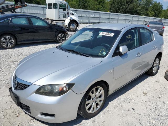 JM1BK12FX81831506 - 2008 MAZDA 3 I SILVER photo 2