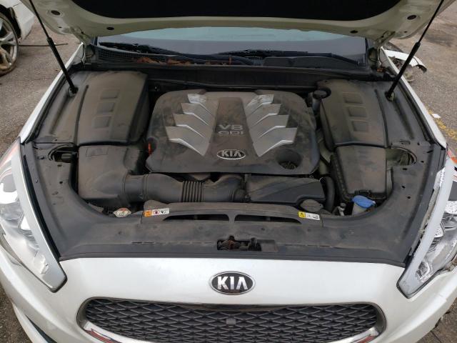 KNALW4D49F6023344 - 2015 KIA K900 WHITE photo 7