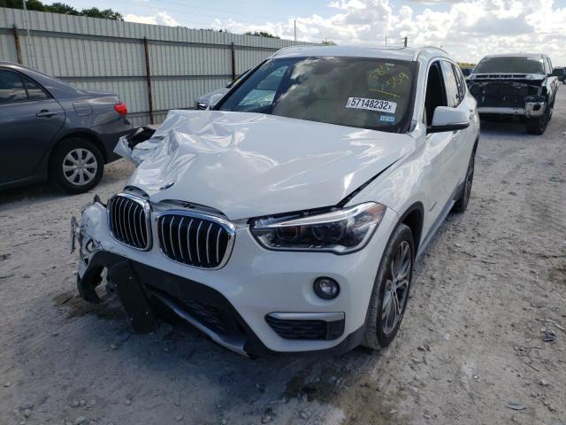 WBXHT3C38H5F85559 - 2017 BMW X1 XDRIVE2 WHITE photo 2