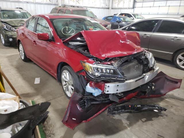 19UDE2F33HA006978 - 2017 ACURA ILX BASE W RED photo 1