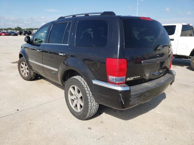 1A8HX58N58F156810 - 2008 CHRYSLER ASPEN LIMI BLACK photo 3