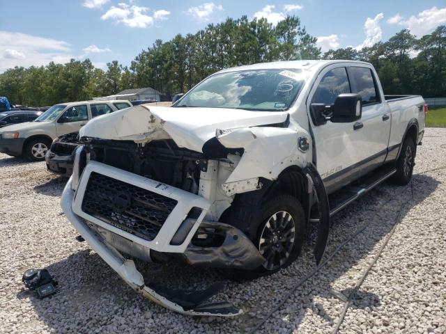 1N6BA1F48JN518297 - 2018 NISSAN TITAN XD S WHITE photo 2