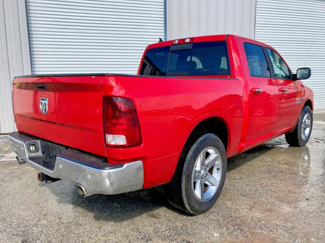 1C6RR6LT6GS268188 - 2016 RAM 1500 SLT RED photo 4